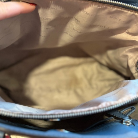 Michael Kors Blue Satchel w/ Optional crossbody Strap & Structured Design - Picture 15 of 15